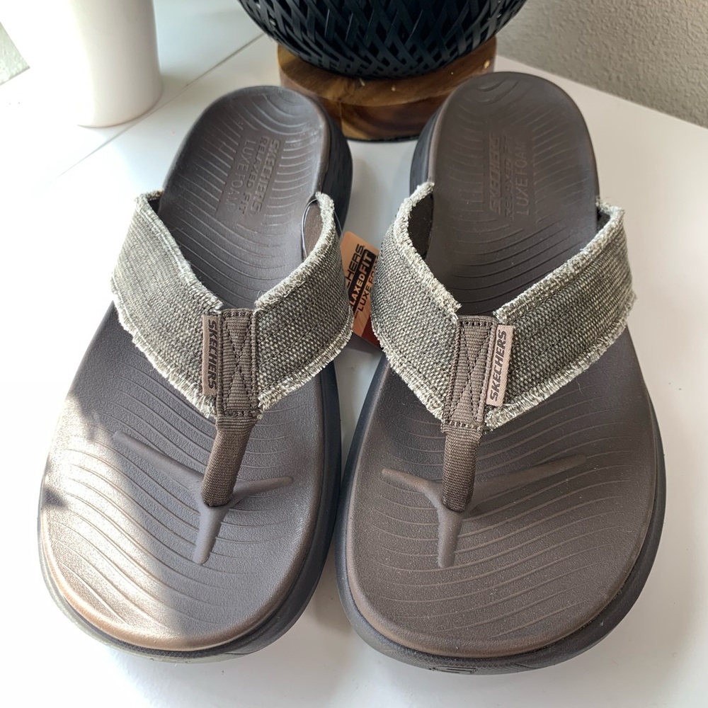 Skechers Relaxed Fit Parson SD Men's Thong Sandals